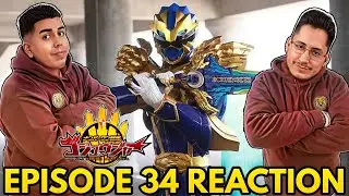 Разбросанные боевые шрамы, серое сияние | № 1 Sentai Gozyuger &mdash; Реакция на 34 серию
