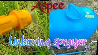 Unboxing aspee water sprayer// Pesticide sprayer