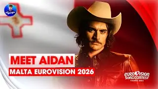 Eurovision 2026: Meet - AIDAN - Malta 🇲🇹