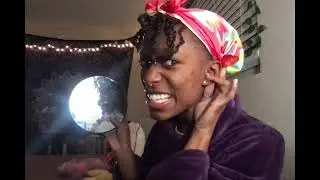 Struggling to Wrap Pink Polyester Scarf | 12/4/25