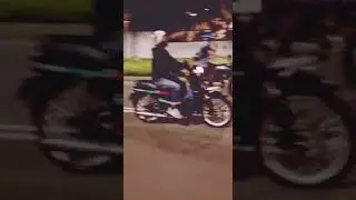 custom motor night ride