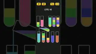 Water Sort Puzzle Level 40 | Water Sort Puzzle 40