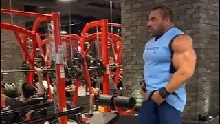Delts and triceps full Training at oxygen Gym Kuwait