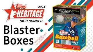 ⚾🔥 REAL AUTO REDEMPTION FOUND! 2024 Topps Heritage High Number Unboxing🔥⚾