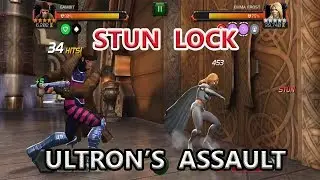 ULTRON'S  ASSAULT (VARIANT) CHAPTER 1 (CH.1.1) COMPLETION marvel contest of champion