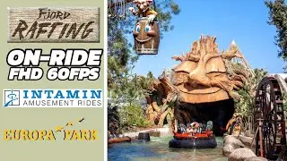 Fjord Rafting at Europa Park | POV OnRide - Full HD 2023 | Intamin River Rapids