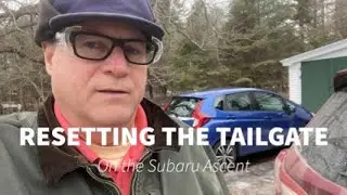 Resetting the tailgate on the Subaru Ascent