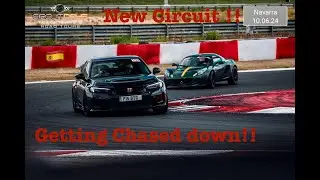 Honda Civic Type R FL5 vs M3 ON SLICKS @CircuitoNavarra Europe road trip then off to the Nurburgring