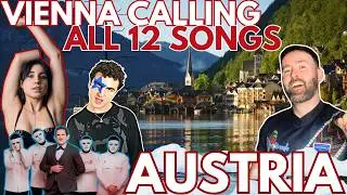 🇦🇹 Vienna Calling ALL 12 Songs REACTION | Austria 🇦🇹 | Eurovision 2026
