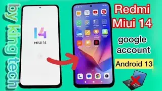 frp google account all Redmi Miui 14 Android 13 New method