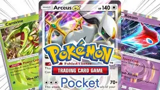 Arceus Carnivine Rotom - Pok&eacute;mon TCG Pocket