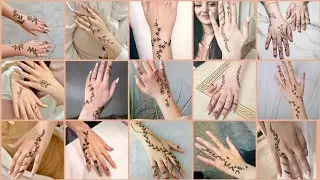 Easy Back Hand Henna Art New Collection/Simple Eid-Ul-Fitr Special Mehndi Design 2026/Mahadir Dijain