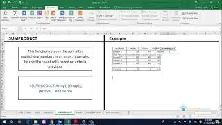 Excel Basic Formulas and Functions 2021 | free cources