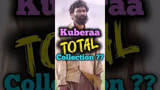 Kuberaa Total Collection 💰💥 #kubera #kuberaa #kuberaamovie #dhanush #dhanushnewmovie #shorts