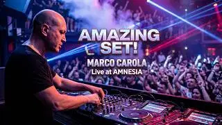 Marco Carola Gives An AMAZING Performance At Music On Amnesia Ibiza
