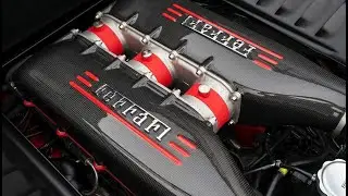 Процесс технического обслуживания Ferrari 458 Speciale | Смена масла.