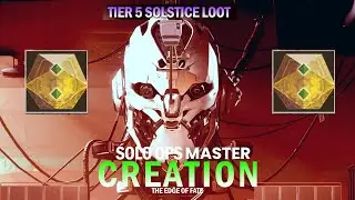 Destiny 2 Edge of Fate | Solo OPS Master Creation run | Broken Titan build