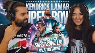We react to Kendrick Lamar's Apple Music Super Bowl Halftime Show | REACTION