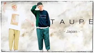 TAUPE(トープ) 2021ss collection 『High Twisted Canvas Balloon Pants』