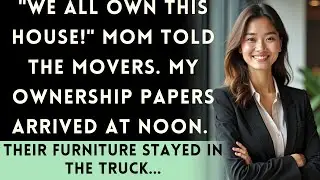 During The Moving Day, Mom Said 'It's Family Property'&mdash;Her Realtor Just Smiled