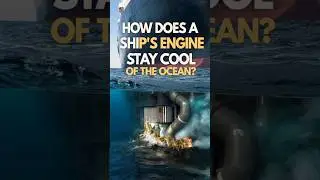 How Ship Engine Cooling Systems Work: 😲#sciencefacts #facts