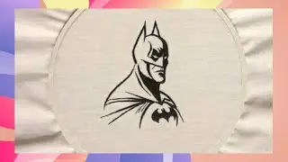 Superhero Stitching: Create Stunning Batman Embroidery Designs