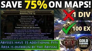 Craft Maps 75% Cheaper - How to Get Abyss Overrun Maps for Cheap! PoE 2 - Path of Exile II