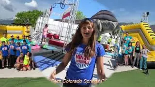 NInja Kids Warrior Style Obstacle Training  Summer Camp Promo 2024