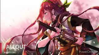 NIGHTCORE | FALLOUT -  UNSECRET X NEONI (Lyrics)