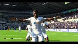 Gol de Leroy Fer Swansea City 2 Chelsea 0 English Premier League Fecha 35 FIFA 18