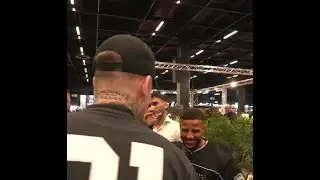 Monte bro schl&auml;gt Bilal Gold auf sein Kopf auf der Fibo 2025 🤣