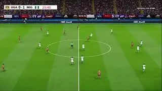 LIVE: Nigeria vs Uganda | Africa Cup Of Nations 2025 | Watch efootball Gameplay
