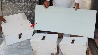 Amazing Craftsman Making of A Metal Box Out of Iron Sheet l Metal Box Kaise Banate Hain