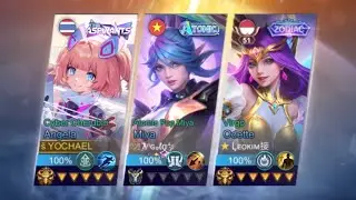 Angela Aspirants - Cyber Cherubin with Super Tanky Build | Survival Mode | Mobile Legends
