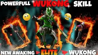 Powerfull Wukong Active ability Skill Changed To New Awakening Elite wukong character free 🔥fire