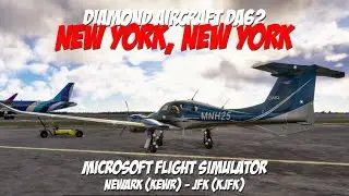 Diamond Aircraft DA62 Newark to JFK - MSFS 2024