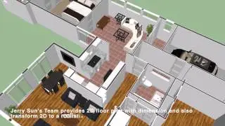 3D Floor Plan Fly Through-Pasadena Top Real Estate Top Agent,Realtor Broker-Jerry Sun