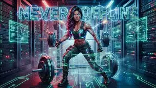 NEVER OFFLINE — Hard Gym Motivation Hip Hop | Discipline • Focus • Always On