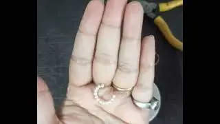 #diy old earrings #handmadejewellery #turn_old_to_new #diy #earringspearl #diyaccessories #pearls 📿🪄