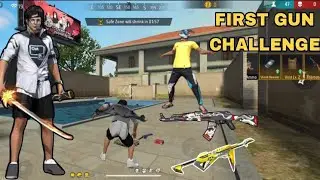First Gun Challenge 😱 Deadly Thompson Gameplay In S8yourdad 🎯 Free Fire