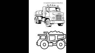 T&ocirc; M&agrave;u Xe Cho B&eacute; | Car Coloring #tranhtomauchobe #tomau #car #carcoloring
