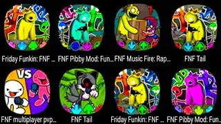 Friday Funkin: FNF Music Night, Raptime Battle, Pibby Mod: Fun Beat Battle, FNF Tail,  Multiplayer
