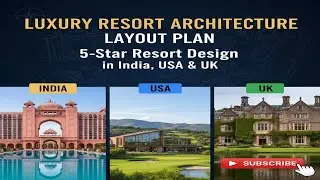 Luxury Resort Architecture Layout Plan | 5-Star Resort Design in India, USA & UK