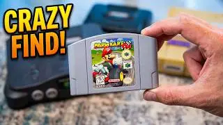 Я только что нашел на обочине Nintendo N64 с множеством игр в коробке. N64 работает :-)