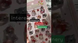 Viral Stickers in Japan 🇯🇵 (mofusand BONBON drop seal) #japanesestationery #kawaii