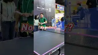 👬🏻 Can you train without a ping pong partner?