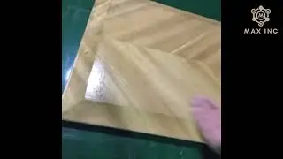 2 UV Roller coating line  Door core special shape