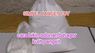 CARA BIKIN ADONAN BATAGOR KULIT PANGSIT. ✅ BONGKAR RAHASIA NYAH..