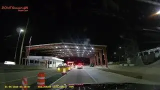 SIERRA BLANCA TEXAS US BORDER PATROL INSPECTION STATION ROVE DASH CAM 4K