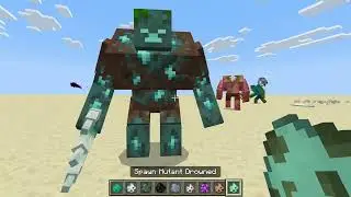 Mutant Creatures Bedrock ADDON UPDATE in Minecraft PE